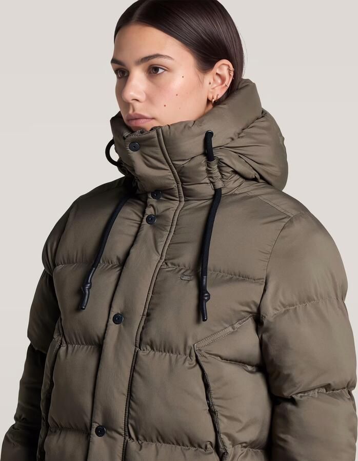 G-Star RAW Whistler Parka Puffer Bruin Dames - Foto 2