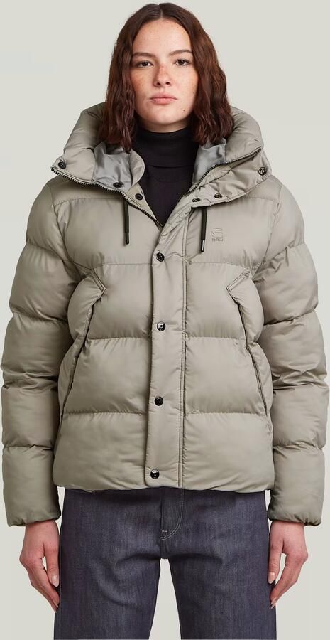 G-Star RAW Whistler Short Puffer Beige Dames - Foto 7