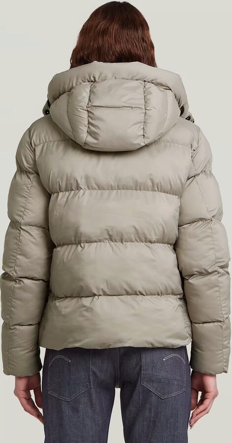 G-Star RAW Whistler Short Puffer Beige Dames - Foto 4
