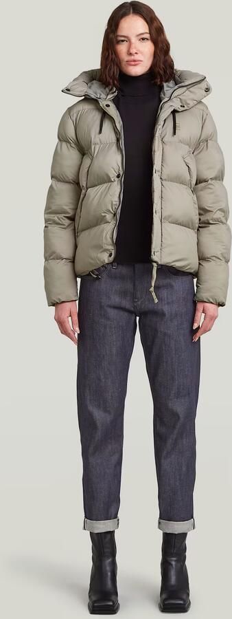 G-Star RAW Whistler Short Puffer Beige Dames - Foto 6