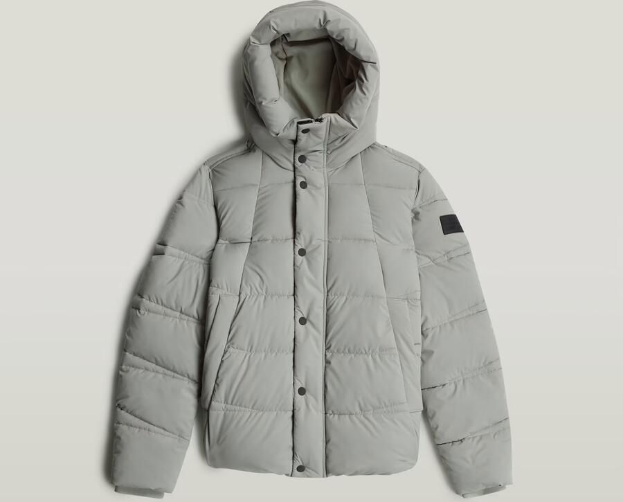 G-Star Raw Gewatteerd jack met gevoerde opstaande kraag model 'Whistle' - Foto 4