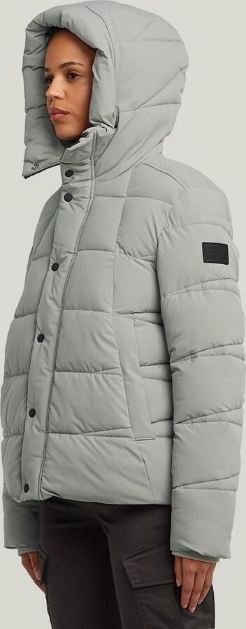 G-Star Raw Gewatteerd jack met gevoerde opstaande kraag model 'Whistle' - Foto 7