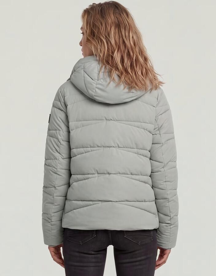 G-Star Raw Gewatteerd jack met gevoerde opstaande kraag model 'Whistle' - Foto 4