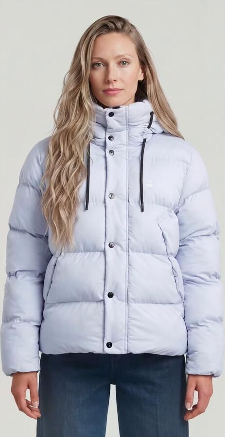 G-Star RAW Whistler Short Puffer Grijs Dames - Foto 5
