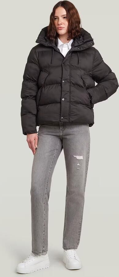 G-Star RAW Whistler Short Puffer Zwart Dames - Foto 4