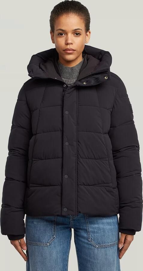 G-Star Raw Gewatteerd jack met gevoerde opstaande kraag model 'Whistle'