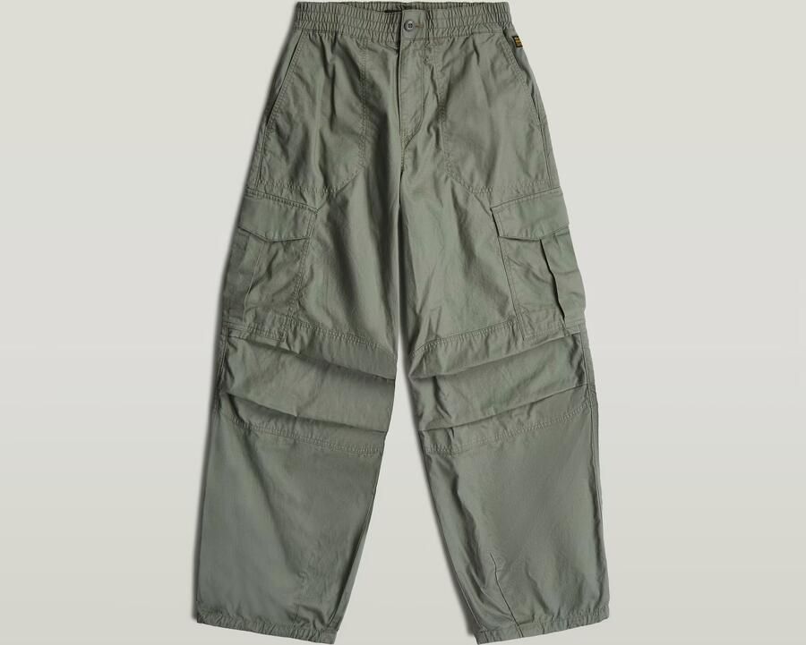 G-Star RAW Wide Leg Cargobroek Groen Dames - Foto 3