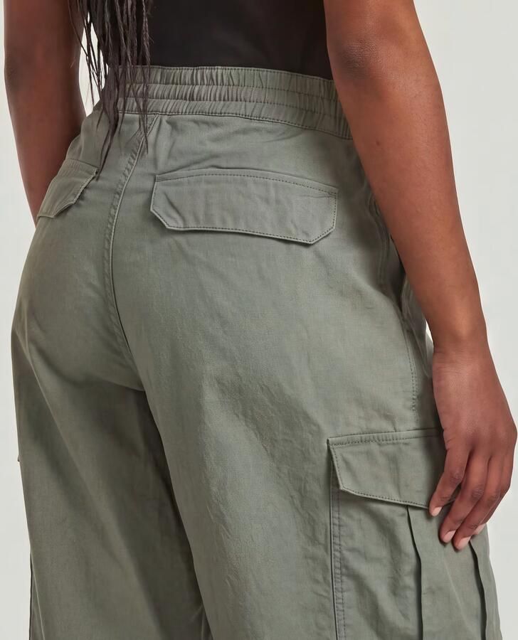 G-Star RAW Wide Leg Cargobroek Groen Dames - Foto 4
