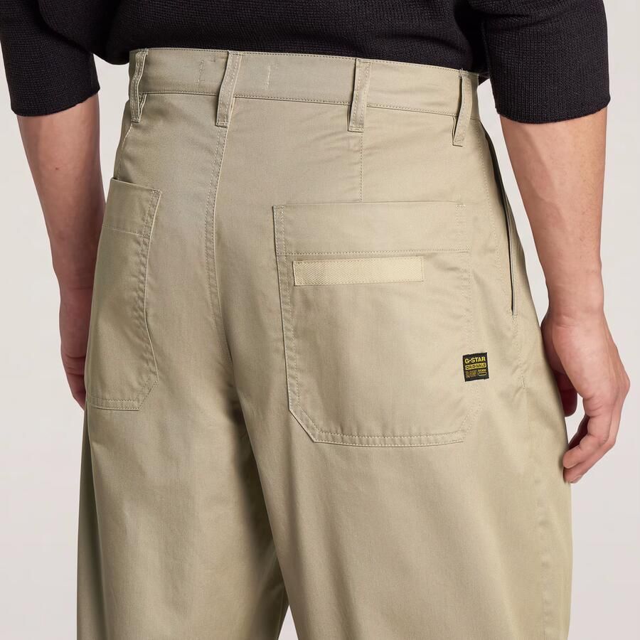 G-Star RAW Wide Leg Chino Beige Heren - Foto 3