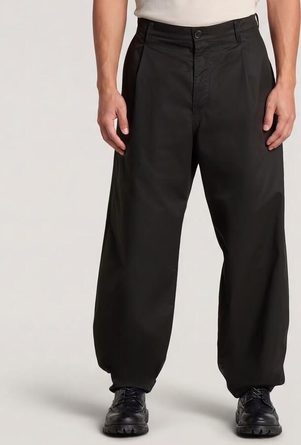 G-Star RAW Wide Leg Chino Zwart Heren