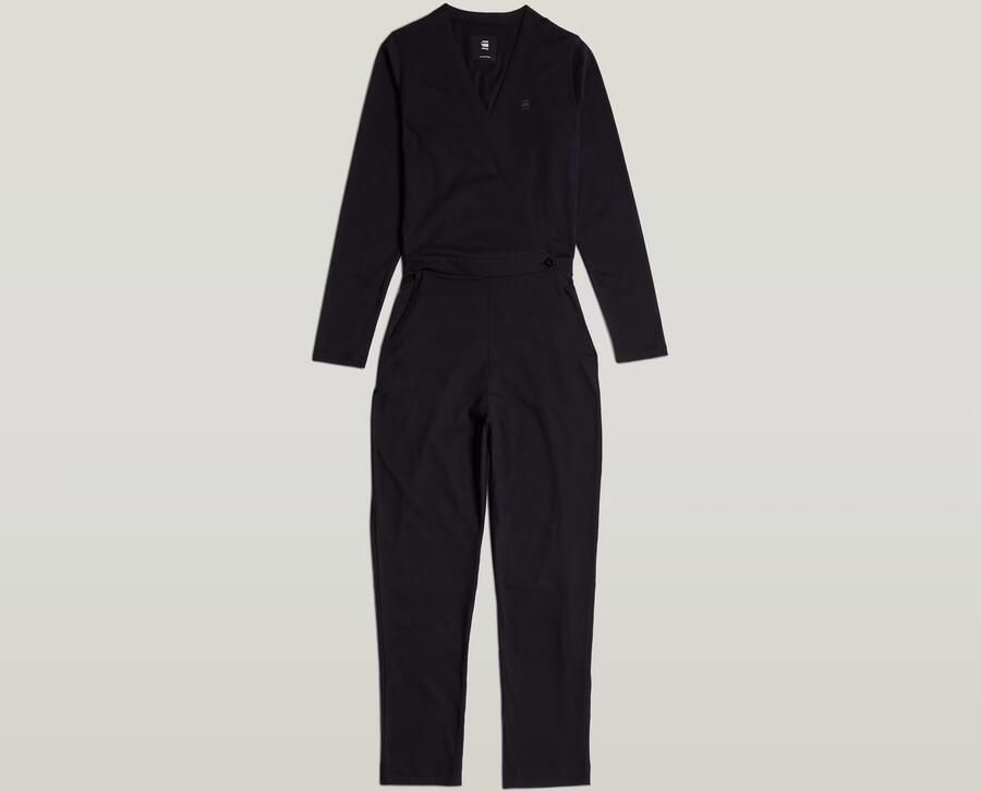 G-Star RAW Wide Leg Jumpsuit Zwart Dames - Foto 6