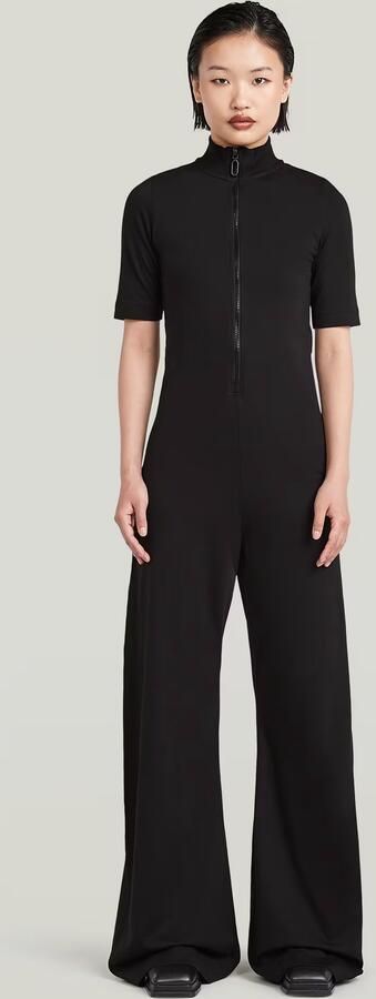 G-Star RAW Wide Leg Jumpsuit Zwart Dames - Foto 5