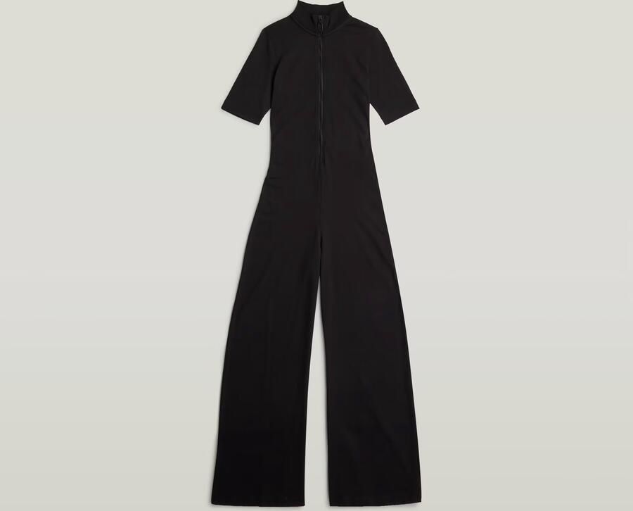 G-Star RAW Wide Leg Jumpsuit Zwart Dames - Foto 2
