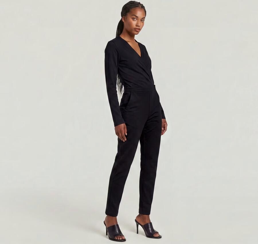 G-Star RAW Wide Leg Jumpsuit Zwart Dames - Foto 6