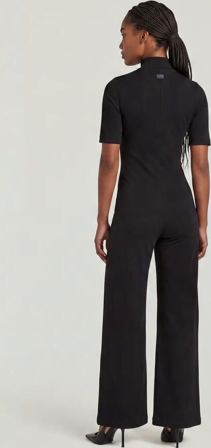 G-Star RAW Wide Leg Jumpsuit Zwart Dames - Foto 7
