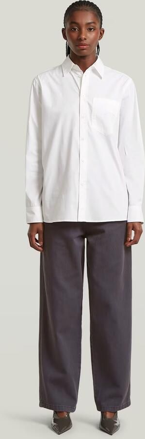 G-Star RAW Wide Pleated Pant Grijs Dames - Foto 7