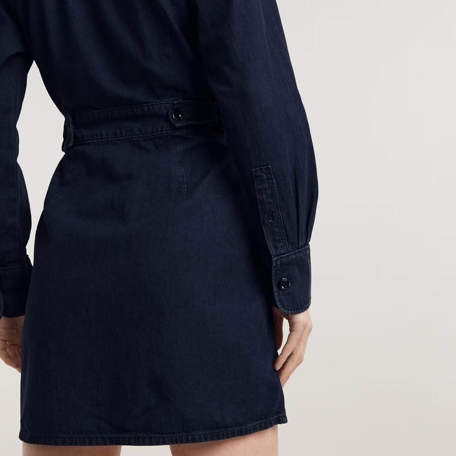 G-Star RAW Wikkeljurk Wrap Dress met verstelbare taille - Foto 2