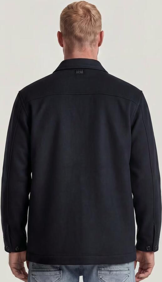 G-Star RAW Wool Chore Jacket Donkerblauw Heren - Foto 6