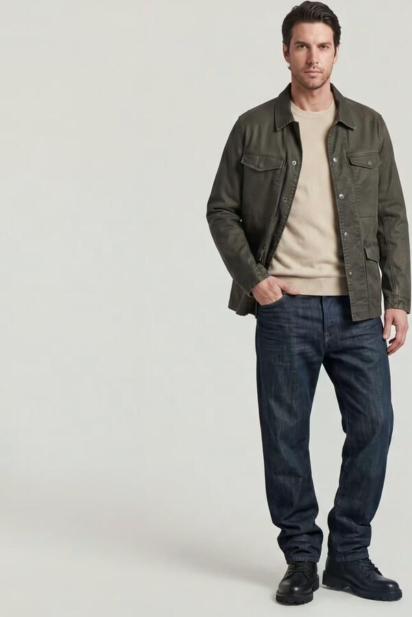 G-Star RAW Wool Refined Gebreide Trui Wit Heren - Foto 6