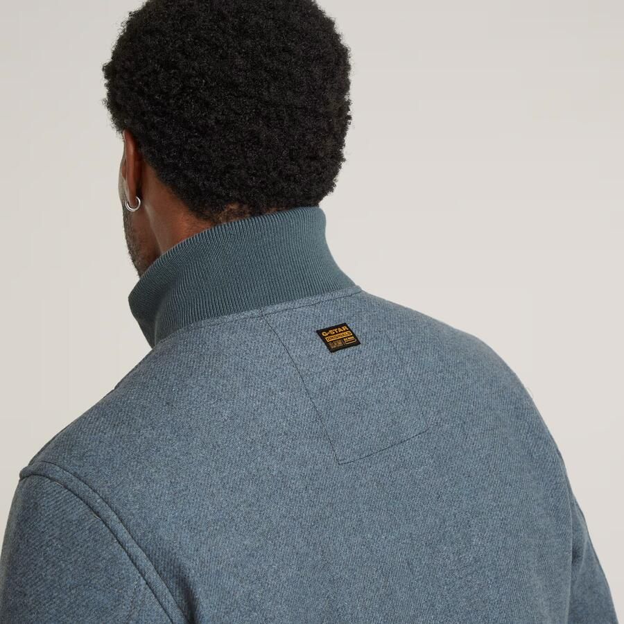 G-Star RAW Wool Utility Jack Grijs Heren - Foto 4