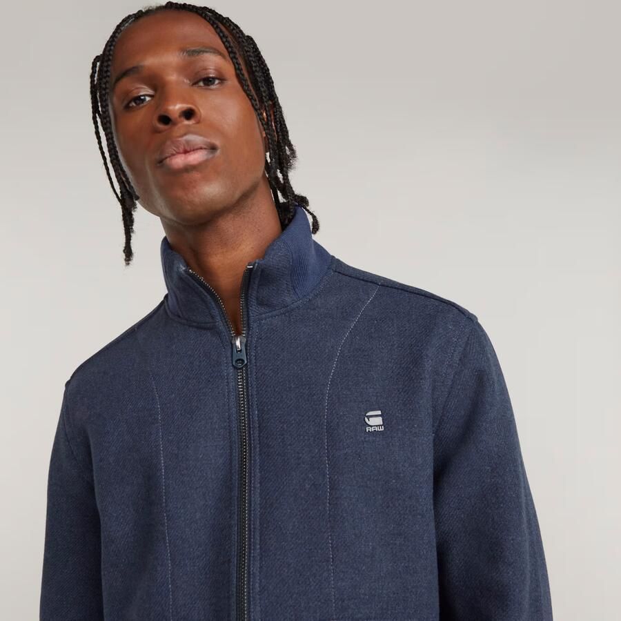 G-Star RAW Wool Utility Jack Midden blauw Heren - Foto 2