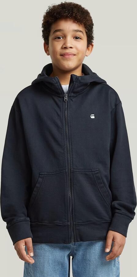 G-Star RAW Woolk Hoodie voor jongens Donkerblauw jongens - Foto 4