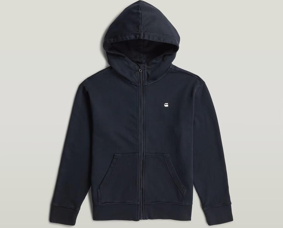 G-Star RAW Woolk Hoodie voor jongens Donkerblauw jongens - Foto 2