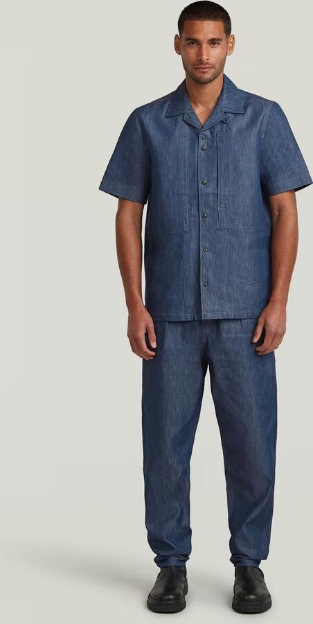 G-Star RAW Workwear Resort Regular Overhemd Donkerblauw Heren - Foto 5