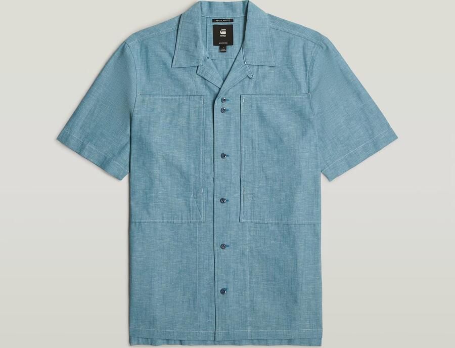 G-Star RAW Workwear Resort Regular Overhemd Meerkleurig Heren - Foto 6