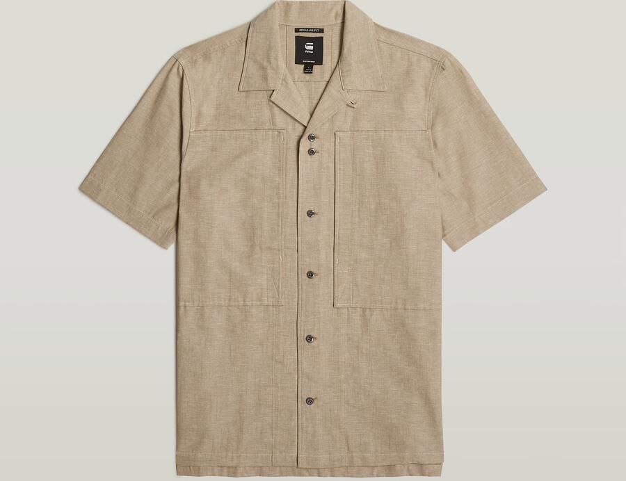 G-Star RAW Workwear Resort Regular Shirt Meerkleurig Heren - Foto 6