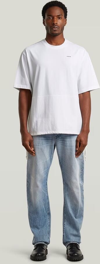 G-Star RAW Woven Mix Loose T-Shirt Wit Heren - Foto 7