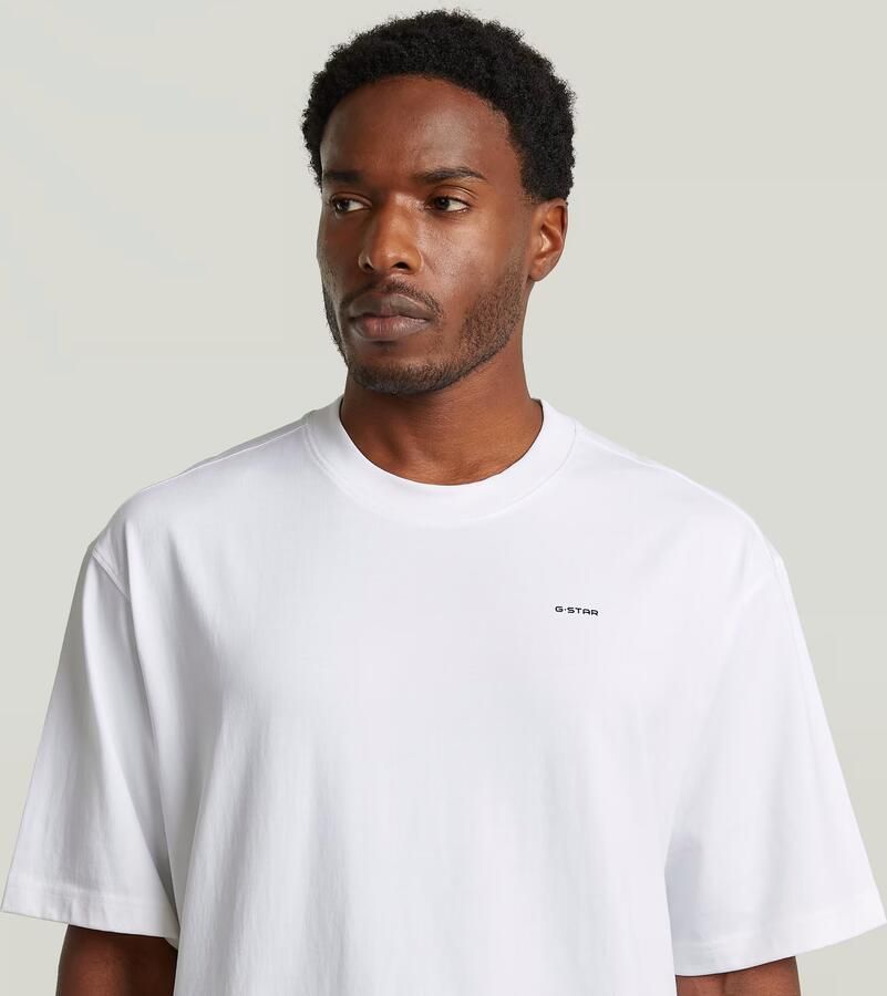G-Star RAW Woven Mix Loose T-Shirt Wit Heren - Foto 3