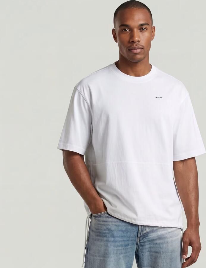 G-Star RAW Woven Mix Loose T-Shirt Wit Heren - Foto 5