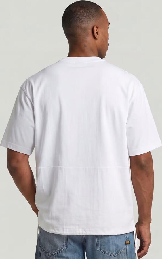 G-Star RAW Woven Mix Loose T-Shirt Wit Heren - Foto 6