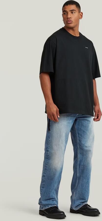 G-Star RAW Woven Mix Loose T-Shirt Zwart Heren - Foto 7