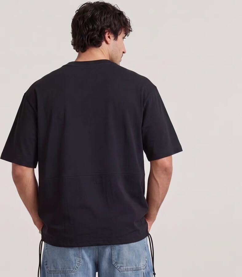 G-Star RAW Woven Mix Loose T-Shirt Zwart Heren - Foto 4