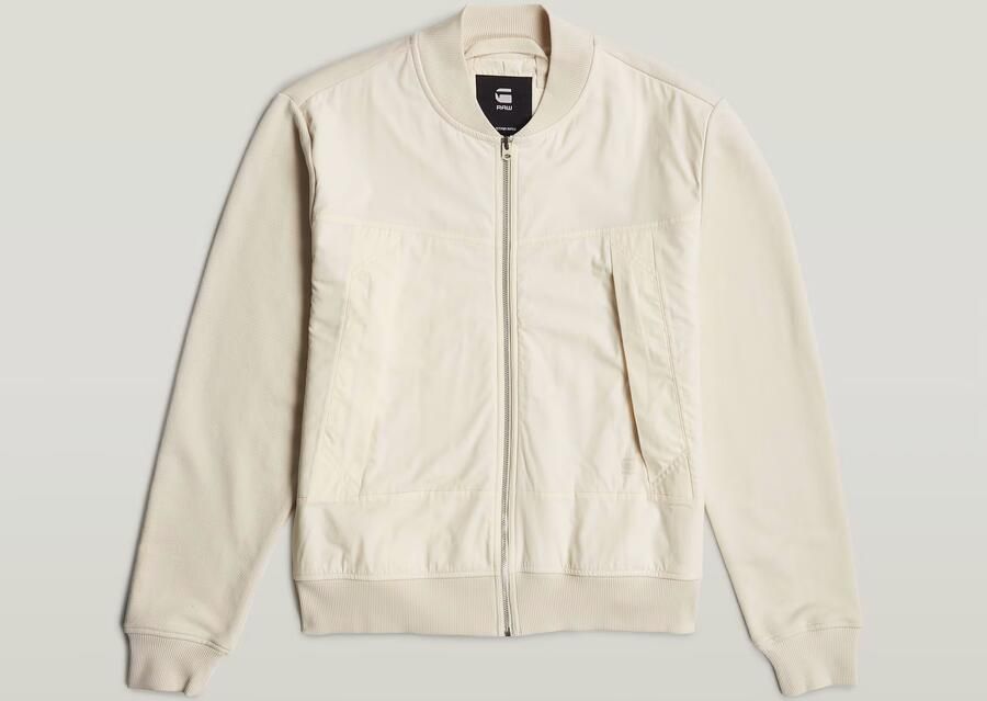 G-Star RAW Woven Mix Relaxed Sweater Wit Heren - Foto 6