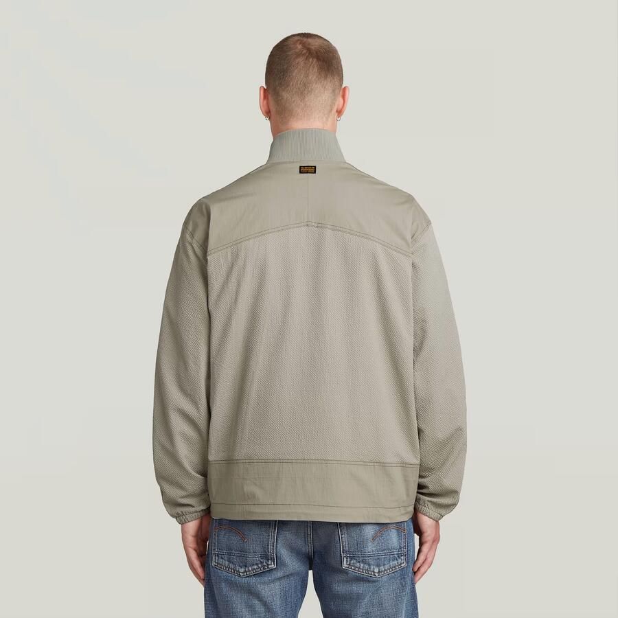 G-Star Raw Trainingsjack met opstaande kraag en ritszakken - Foto 2