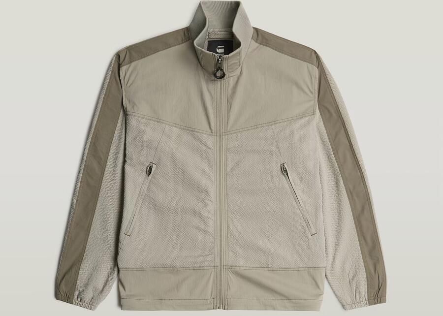 G-Star Raw Trainingsjack met opstaande kraag en ritszakken - Foto 5
