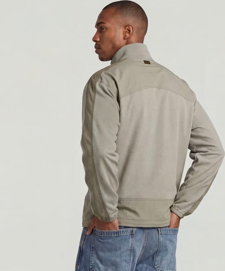 G-Star Raw Trainingsjack met opstaande kraag en ritszakken - Foto 6