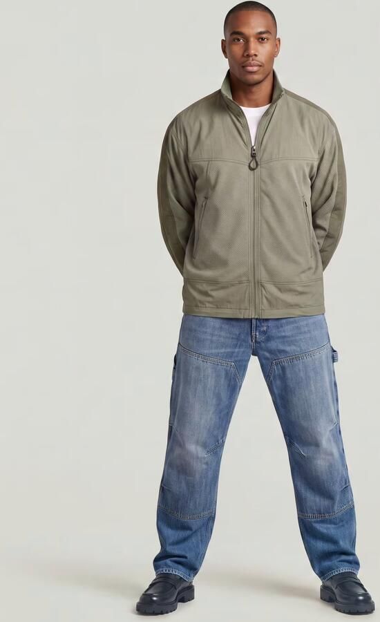 G-Star Raw Trainingsjack met opstaande kraag en ritszakken - Foto 8