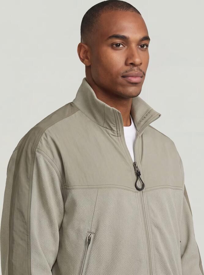 G-Star Raw Trainingsjack met opstaande kraag en ritszakken - Foto 7