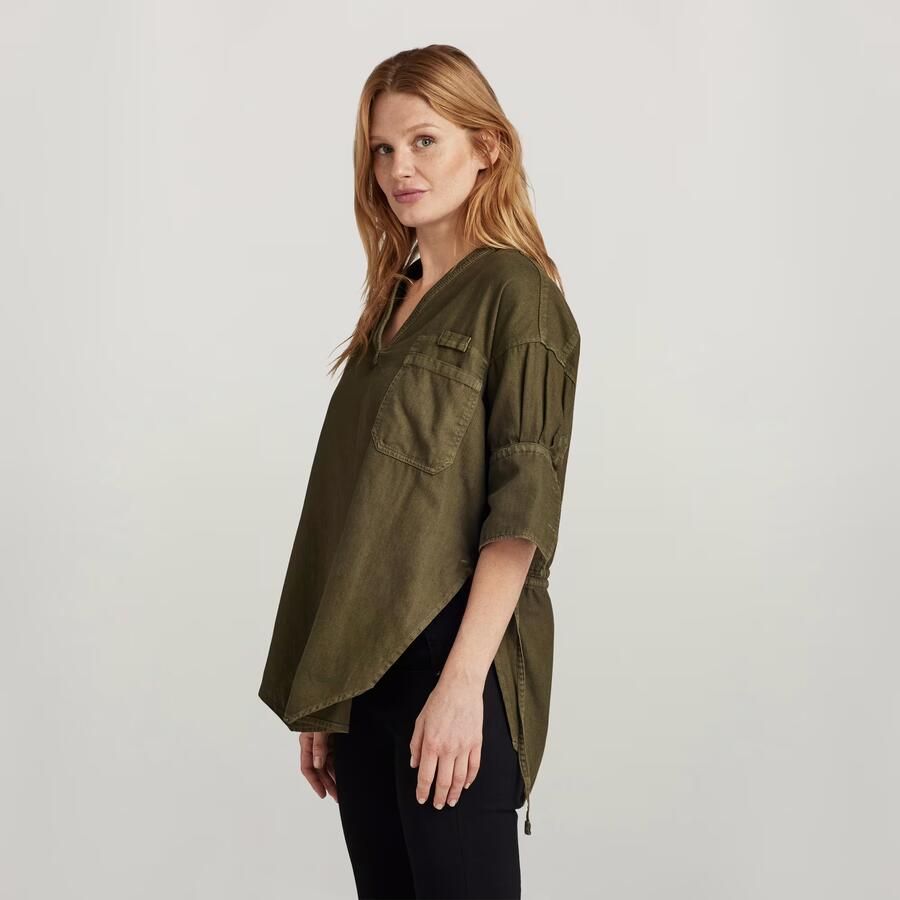 G-Star RAW Woven Tunic Groen Dames - Foto 2