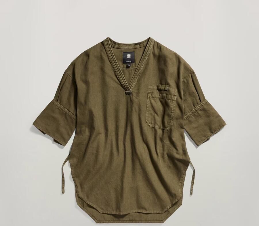 G-Star RAW Woven Tunic Groen Dames - Foto 6