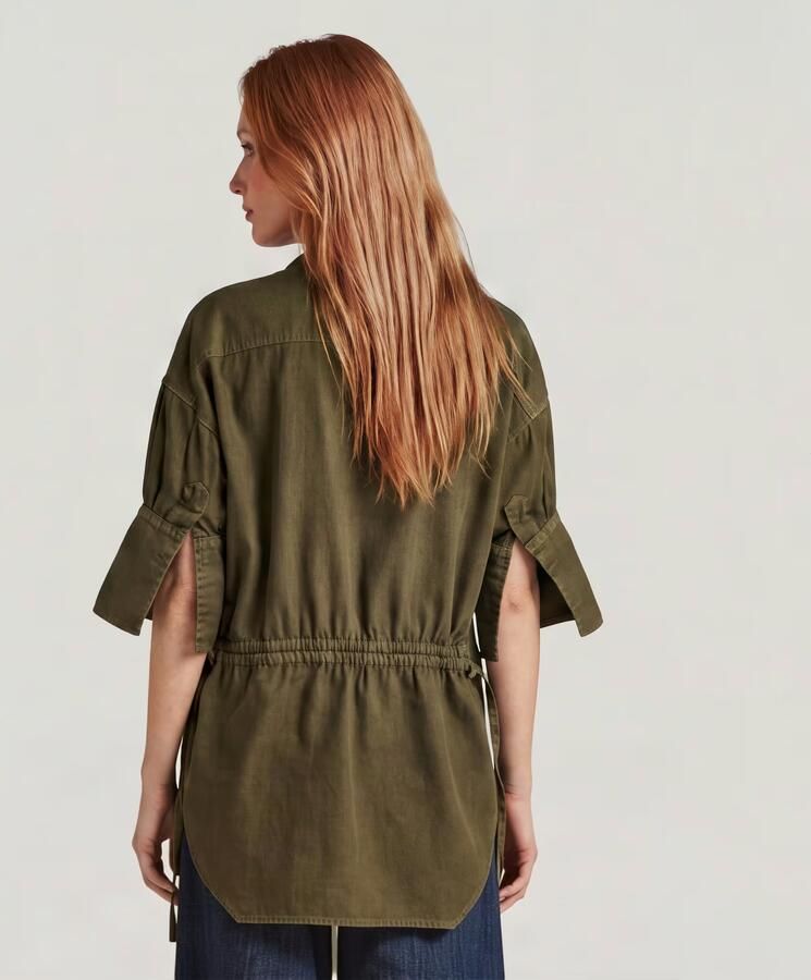 G-Star RAW Woven Tunic Groen Dames - Foto 6