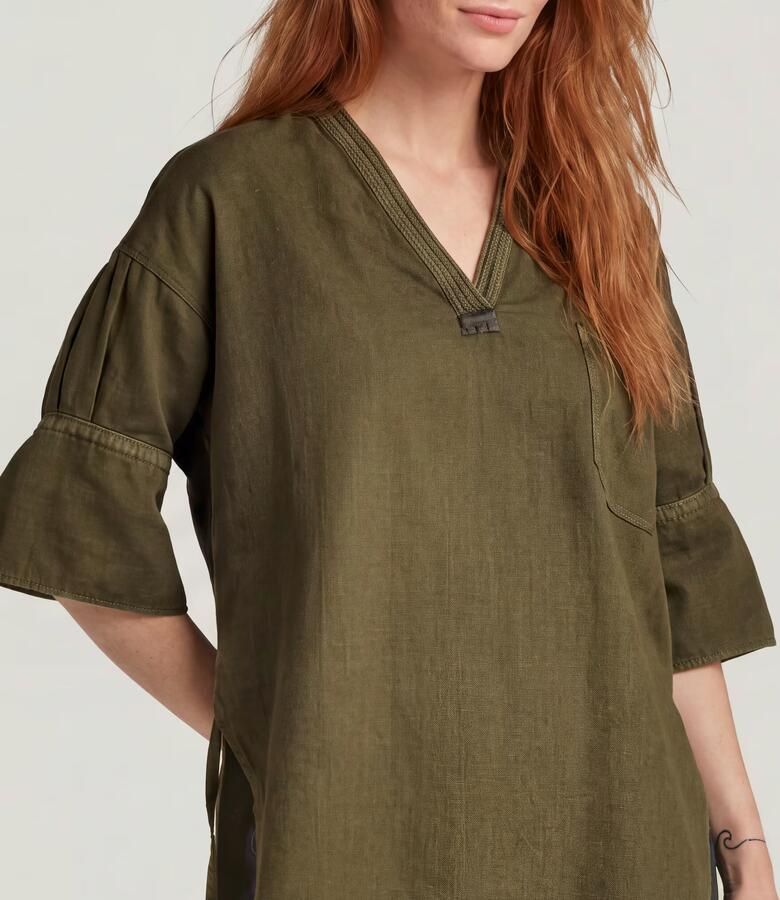 G-Star RAW Woven Tunic Groen Dames - Foto 5