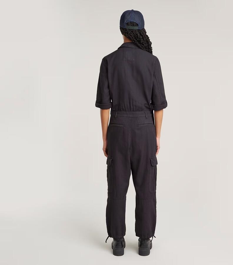 G-Star RAW Wrap Jumpsuit Grijs Dames - Foto 4