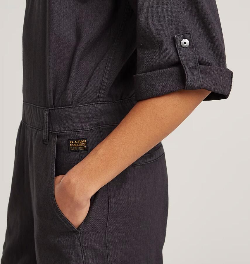 G-Star RAW Wrap Jumpsuit Grijs Dames - Foto 3