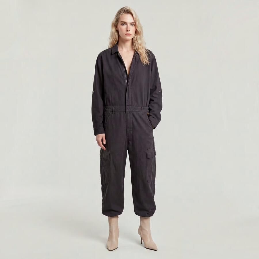 G-Star RAW Wrap Jumpsuit Grijs Dames - Foto 4