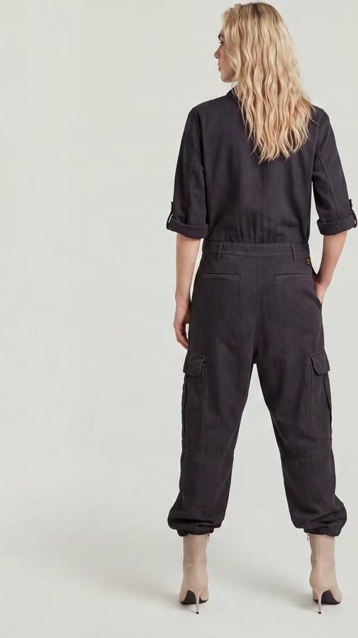G-Star RAW Wrap Jumpsuit Grijs Dames - Foto 7